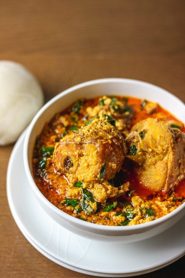 Egusi with swallow