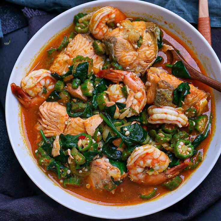 Seafood Okra