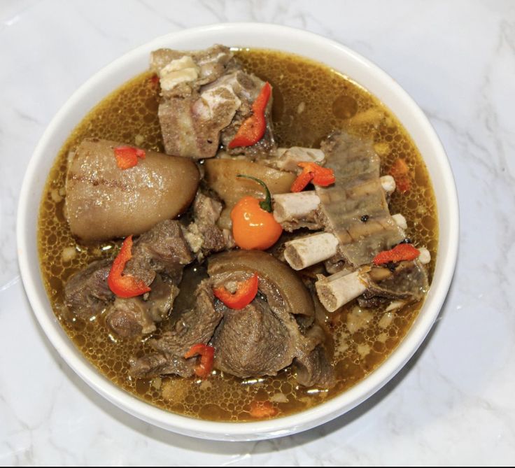 Goat Meat Pepper Soup